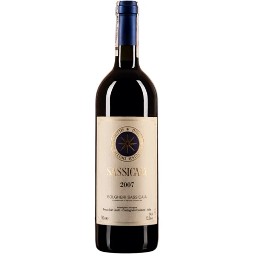 Вино Tenuta San Guido Sassicaia 2007 Bolgheri червоне сухе 0.75 л (STA3503330751231)