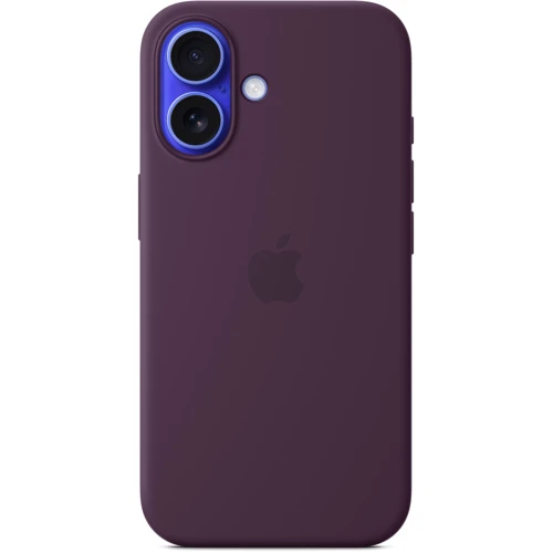 Чохол для iPhone Apple iPhone 16 Silicone Case with MagSafe - Plum (MYY43ZM/A)