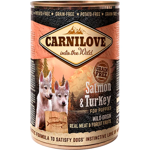 Carnilove Salmon & Turkey for Puppies 0.4 кг