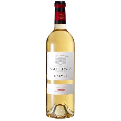 Вино Calvet Reserve du Ciron Sauternes солодке біле 12.5% 0.75 л (DDSAG1G043)