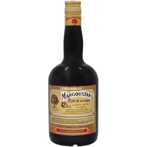 Ром Slaur Sardet Mangoustan's Rum Carte Grise, 0.7л 42% (AS8000019765985)