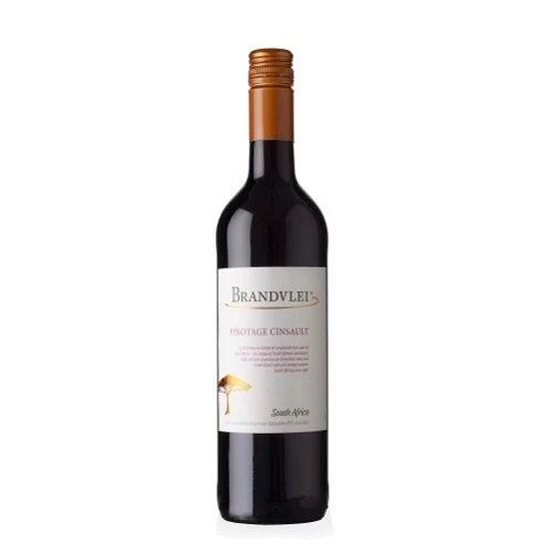 Вино Brandvlei Pinotage Western cape, красное сухое, 0.75 л 13% (PRV4006542054040)