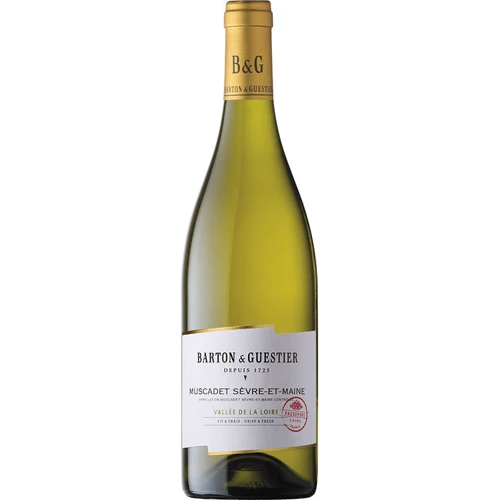 Вино Barton & Guestier Muscadet Sevre-et-Maine белое сухое 0.75л (WNF3035130511109)