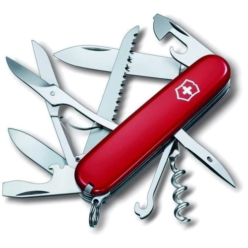 Мультитул Victorinox Huntsman 91мм/15предметов/красный (1.3713)