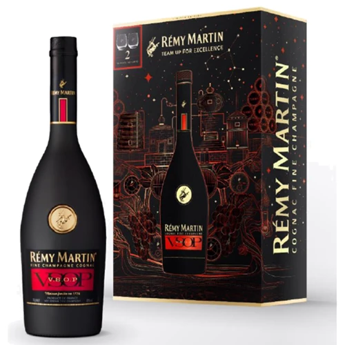 Коньяк Remy Martin VSOP 0.7л, with box + 2 стакана