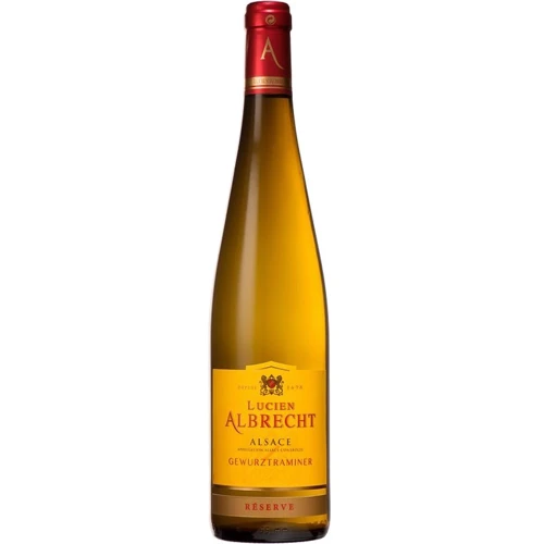 Вино Lucien Albrecht Gewürztraminer Réserve, белое полусухое, 0.75л 13% (WHS3471951700009)