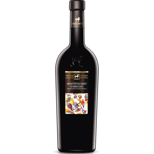 Вино Ulisse Montepulciano D’Abruzzo DOP красное 0.75 л (WHS8033829960004)