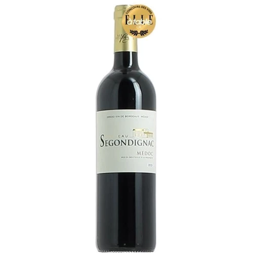 Вино Château Segondignac Medoc AOC, червоне сухе, 0.75л 13.5% (PRV3397859653349)