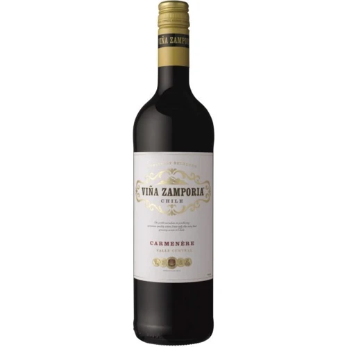 Вино Vina Zamporia Carmenere Valle Central DO, красное сухое, 0.75л 13% (PRV4006542021271)