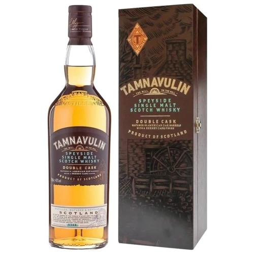 Виски Tamnavulin Speyside в деревянной коробке 0.7л 40% (WNF5013967004085)