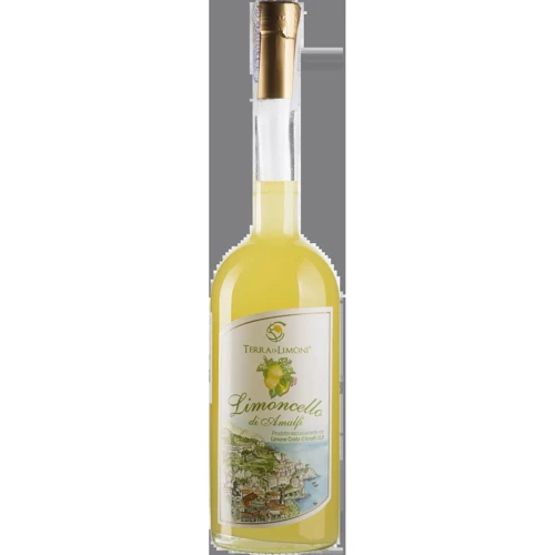 Лікер "Terra di Limoni Liquore al limoncello" Costa d'Amalfi 0.7 л (BWQ5892)