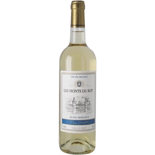 Вино Les Monts du Roy Pierre Dumontet Blanc Moelleux, белое полусладкое, 0.75л 11% (MAR3176481011907)