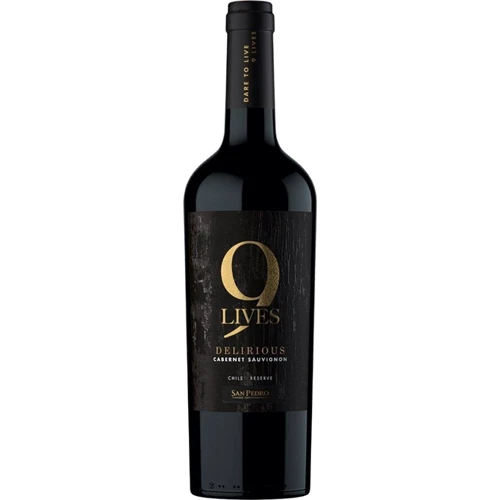 Вино Gato Negro 9 Lives Reserve Cabernet Sauvignon красное сухое 13.5% 0.75 л (WNF7804300139230)