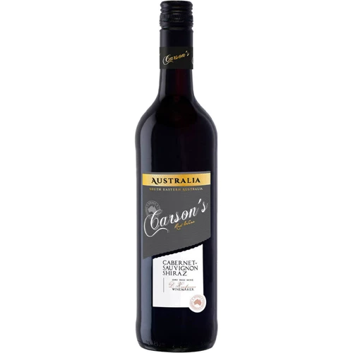 Вино Carson's Cabernet Sauvignon-Shiraz червоне 0.75 л (WHS4003301015533)