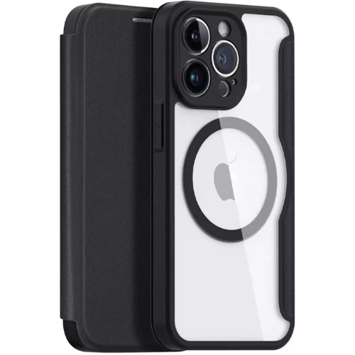 Чохол для iPhone Fashion Dux Ducis Skin X Pro з MagSafe Black для iPhone 15 Pro