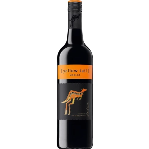 Вино Yellow Tail Merlot червоне напівсухе 13.5% 0.75 л (WNF9322214006328)