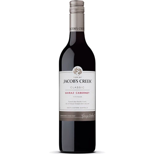 Вино Jacob's Creek Classic Shiraz Cabernet, красное сухое, 0.75л (STA9300727013323)