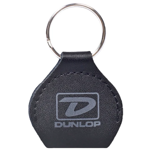 Кожаный брелок-держатель для медиаторов DUNLOP 5201 PICKERS POUCH KEYCHAIN