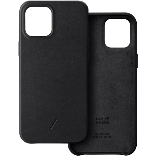 Чохол для iPhone Native Union Clic Classic Case Black (CCLAS-BLK-NP20S) for iPhone 12 mini