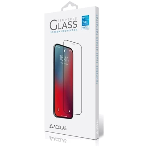 Защитное стекло для iPhone ACCLAB Tempered Glass Full Glue ESD Black for iPhone 11 / XR