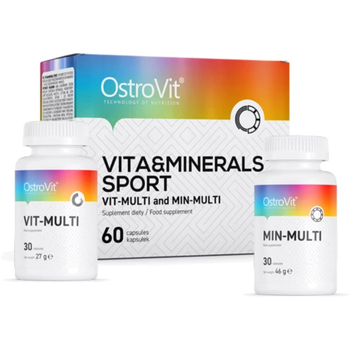 OstroVit VITA&MINERALS Sport Витамины и минералы 60 капсул