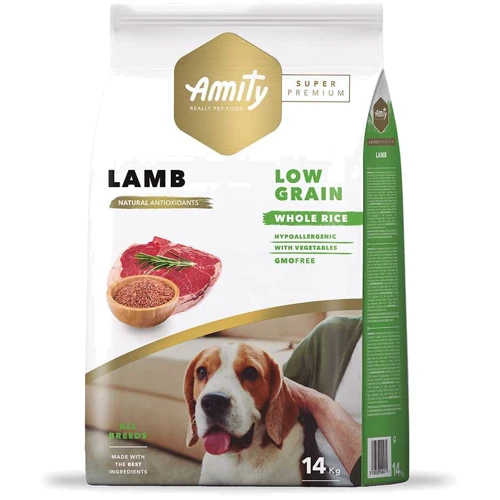 Сухий корм Amity Super Premium Lamb з ягнятком 14 кг (580 LAMB 14 KG)