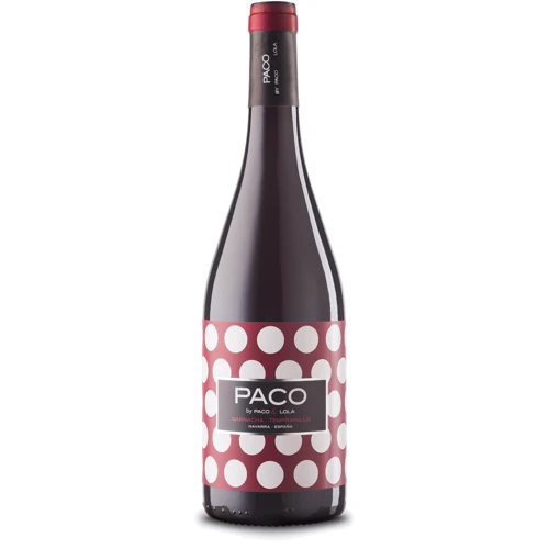 Вино Paco&Lola "Paco" Garnacha-Tempranillo Navarra DO, червоне сухе, 0.75л 14.5% (STA8437008356303)