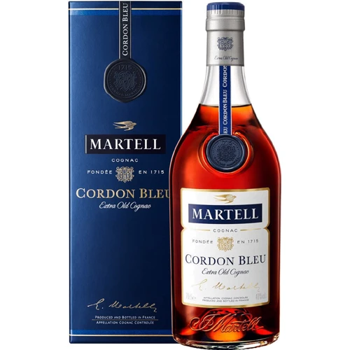 Коньяк Martell Cordon Blue 0.7л, 40% with box