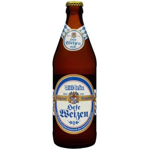 Пиво Will-Brau Hefeweizen світле нефільтроване 0.5 л (FSH_4000173113312)