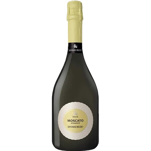 Вино игристое San Maurizio Moscato Dolce VSQ, сладкое белое, 0.75л 6.5% (STA8006315900020)