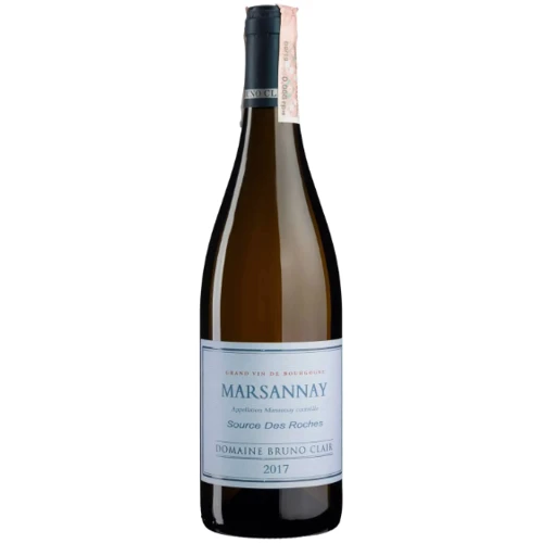 Вино Domaine Bruno Clair Marsannay Blanc Source des Roches 2017 белое сухое 0.75 л (BW47693)