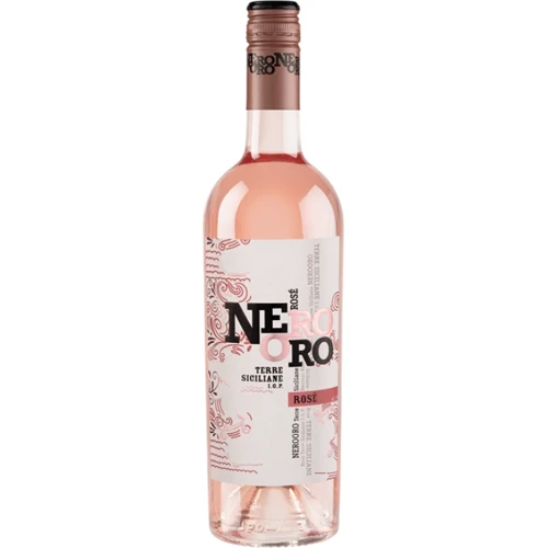 Вино Nero Oro Rosé Terre Siciliane IGP сухе рожеве 12.5 % 0.75 л (WHS8034115196305)