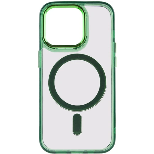 Чохол для iPhone Epik TPU Iris with MagSafe Green для iPhone 14