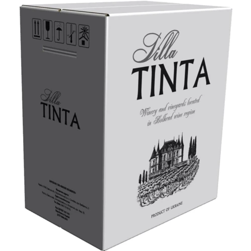 Вино Villa Tinta Придунайське біле сухе 10-12% (10 л) (AS8000019360996)