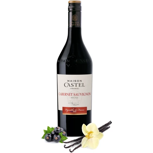 Вино Maison Castel "Cabernet Sauvignon" (напівсухе, червоне) 0.75л (BDA1VN-VCS075-009)