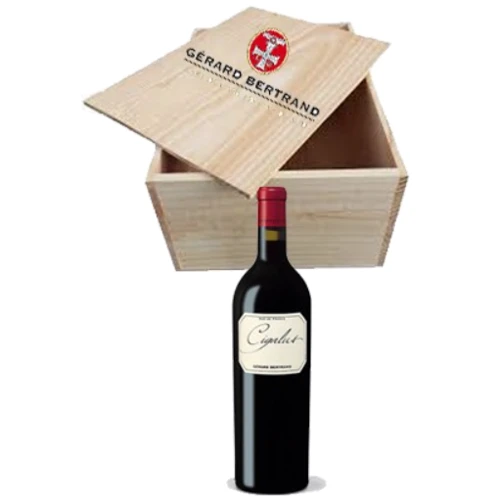 Вино Gerard Bertrand Cigalus Rouge gift box красное сухое 13.5 % 0.75 л (WHS3514124102276)