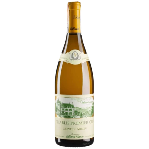 Вино Billaud-Simon Chablis Cru Mont de Milieu 2021 біле сухе 0.75 л (BWR9889)