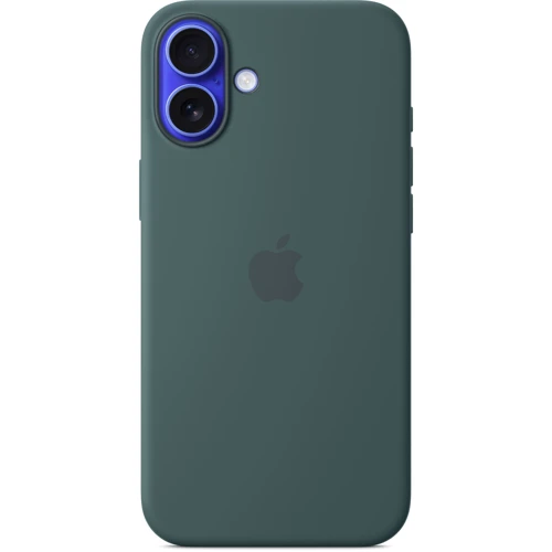 Чехол для iPhone Apple iPhone 16 Plus Silicone Case with MagSafe - Lake Green (MYYH3ZM/A)