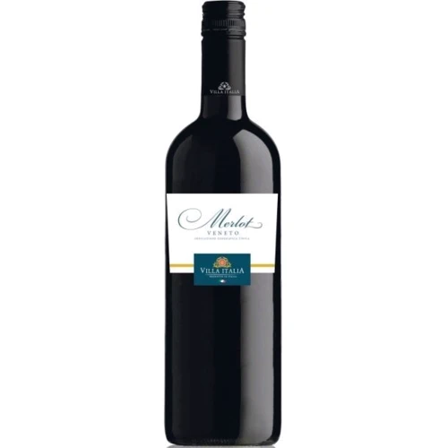 Вино Villa Italia Merlot Veneto красное сухое 0.75л (VTS2903430)