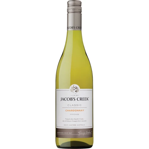 Вино Jacob's Creek Chardonnay "Classic", белое сухое, 0.75л 12.5% (STA9300727406538)