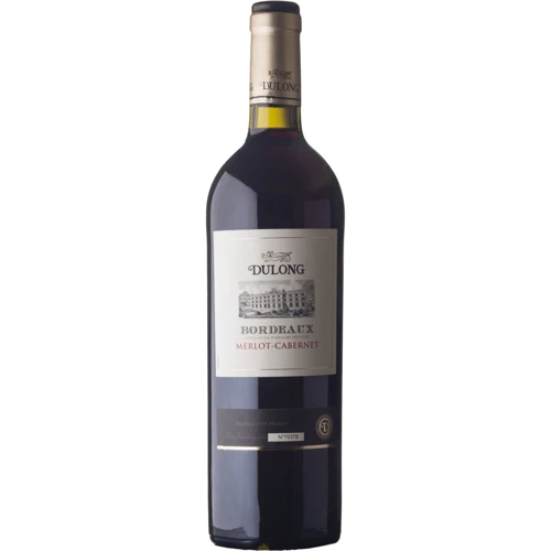 Вино DULONG BORDEAUX MERLOT-CABERNET, красное сухое, 0.75л 12-12.5% (STA3272810128725)