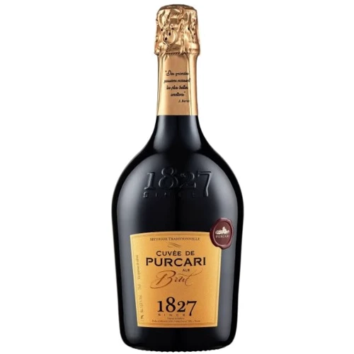 Вино игристое Purcari Cuvee de Purcari Brut белое брют 12.5%, 0.75 л (DDSAU8P050)