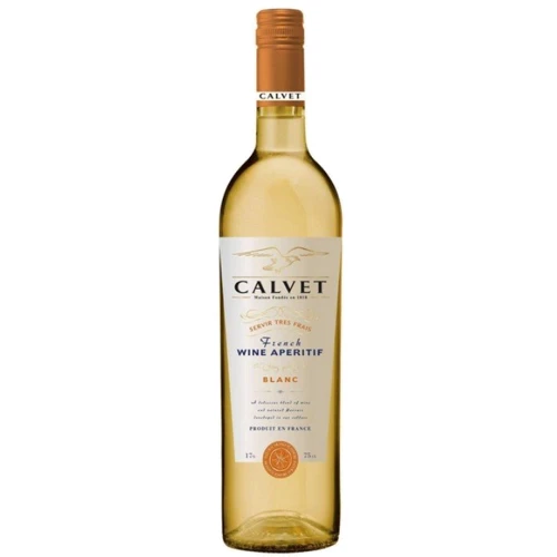 Вино Calvet French Wine Aperitif біле кріплене 17% 0.75л (DDSAG1G076)