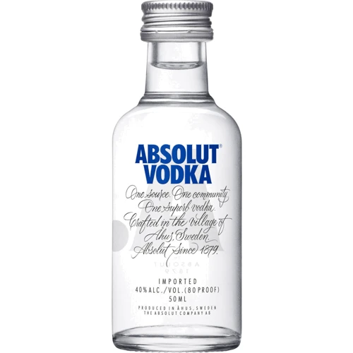 Водка Absolut 0.05л 40% (STA7312040017508)