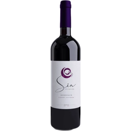 Вино Sin Rouge Cabernet Sauvignon Bordeaux AOC, червоне, сухе, 0.75л 12.5% (PRV3397859656432)