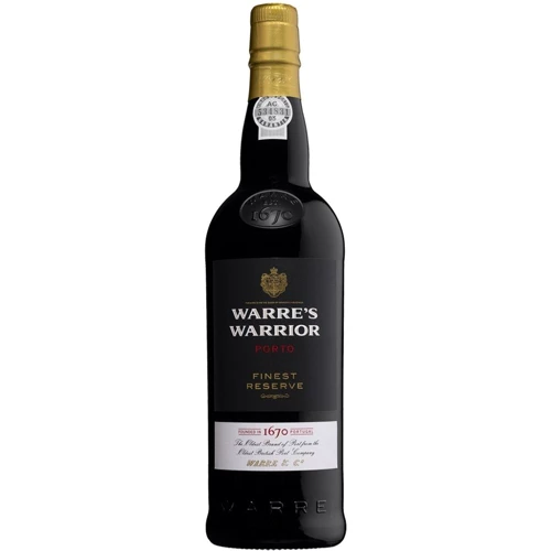 Портвейн WARRE'S WARRIOR FINEST RESERVE PORT, красное, 0.75л 20% (STA5010867120228)