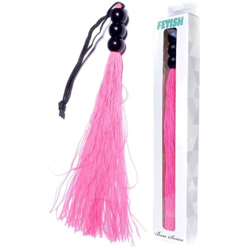 Силиконовый флогер Fetish Boss Series - Silicone Whip Pink 10" (BS6100040)