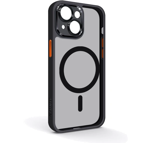 Чехол для iPhone ArmorStandart Unit Case Magsafe SE Black Orange for iPhone 14 (ARM75365)