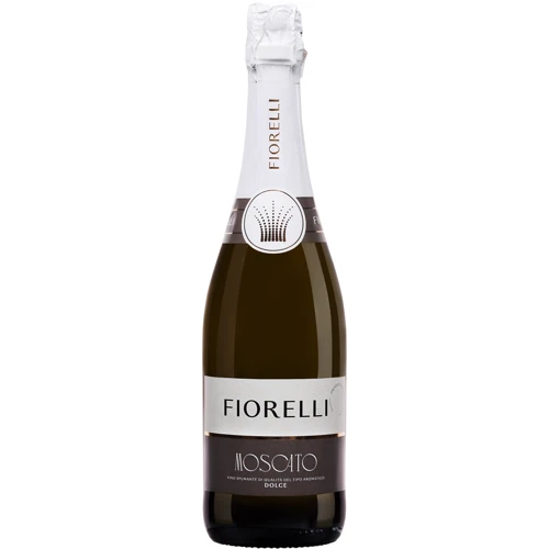 Игристое вино Fiorelli Moscato Spumante Dolce VSQA, белое сладкое, 0.75л 7% (АL2652)