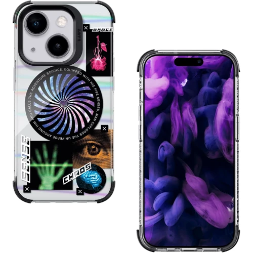 Чохол для iPhone LAUT POP COSMIC MagSafe 3D Pop Art (L_IP23A_POP_CO) для iPhone 15